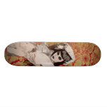 Totes Debbie-Skateboard Individuelles Deck