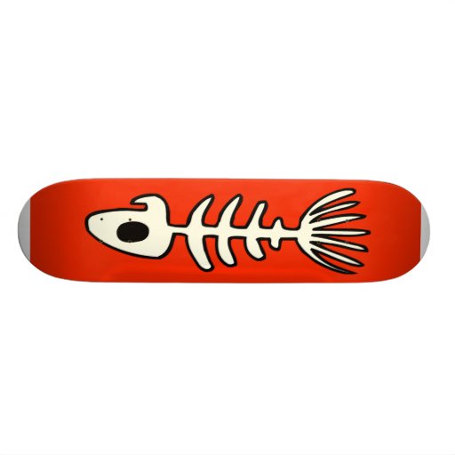 Totes Fisch-Skateboard Personalisierte Skatedecks