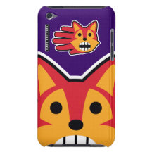 Touchfall Fox iPod Barely There iPod Cover