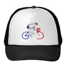 Tour- de Franceradfahrer Mütze