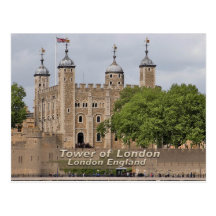 Tower von London - London England Postkarte