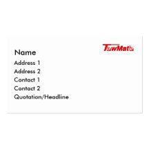 TowMate Visitenkarten