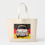 Trabant-Auto und deutsche Flagge, Berliner Mauer Taschen