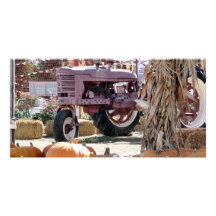 TRACTOR2 PERSONALISIERTE FOTO KARTE