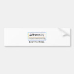 Tragen Sie diese Phrase ein Autosticker