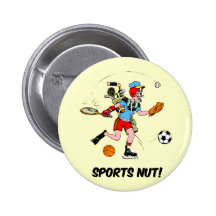 trägt Nuss zur Schau Buttons