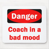 Trainer in einer schlechten Stimmung Mousepad mousepads