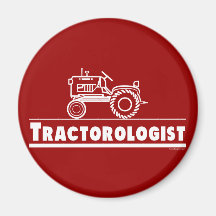 Traktor Ologist ROT Kühlschrankmagnet