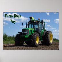Traktor-Plakat
