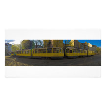 Tram Individuelle Photo Karten