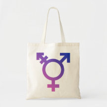 Transgender-Symbol-Logo Einkaufstasche