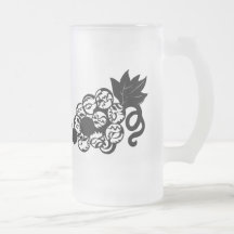Trauben-Becher Kaffee Tasse