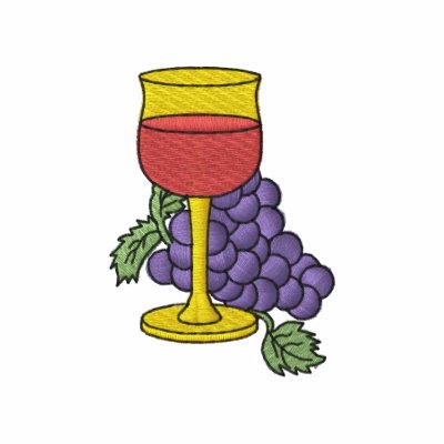 Trauben mit Wein Jacken