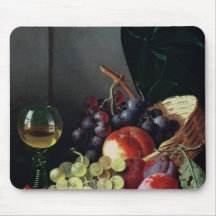 Trauben und Pflaumen Mousepads