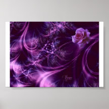 Träumen der Rose Plakat