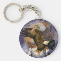 Traumfänger - Geist-Eagles-Kunst Keychain Schlüsselanhänger