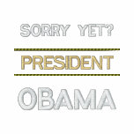 TRAURIG SCHON? - Präsident OBAMA Besticktes Hoodie