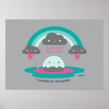 Traurige Insel 2 Plakatdruck