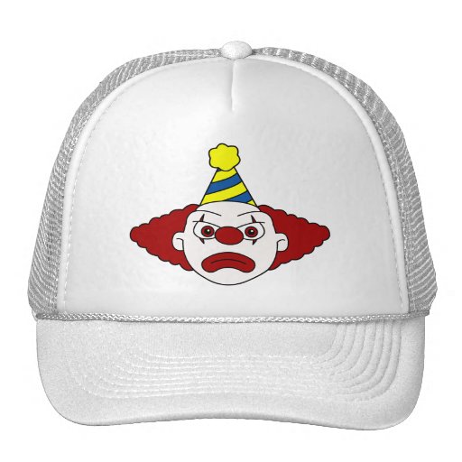 Trauriger Party-Clown-Hut Baseball Cap