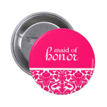 Trauzeugin-Damast-Knopf Button