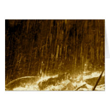 Travertin-Fälle Grußkarten
