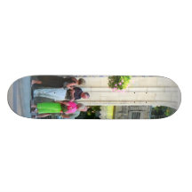 Treffen Sie mich am S&W Bedrucktes Skateboard