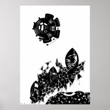 Treiben in die Lücke Poster