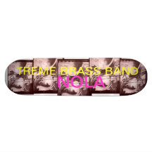 Treme Blaskapelle NOLA-Skateboardplattform Personalisiertes Deck