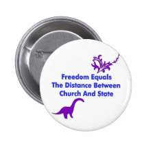 Trennung der Kirche und des Staat Anstecknadelbuttons