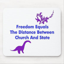 Trennung der Kirche und des Staat Mousepads