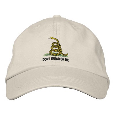 Treten Sie nicht auf mir Bestickte Baseballkappe
