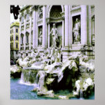 Trevi-Brunnen Posterdrucke