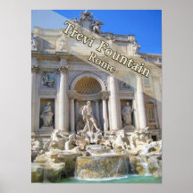 Trevi-Brunnen Rom Italien Poster