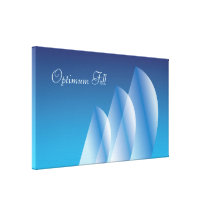 Tri Segel Translucent_Optimum Fill_Blue Himmel Leinwand Druck