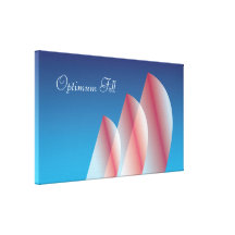 Tri Segel Translucent_Optimum Fill_Scarlet Segel Gespannter Galerie Druck