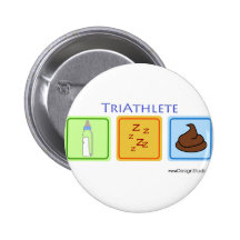 TriAthelete Anstecknadelbutton