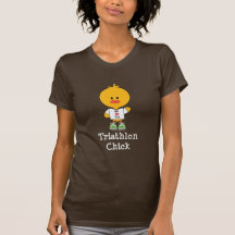 Triathlon-Küken-T-Shirt