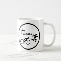 Triathlonkreisikone tassen