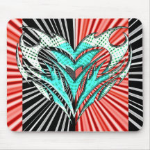 Tribal Herz Mousepads