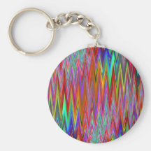 Tribal Zigzag Key Chain