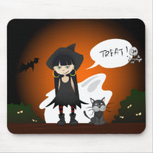 Trick oder Leckerei: Katie Mauspad