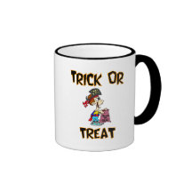 Trick oder Leckerei (Piraten-Kostüm) Kaffee Haferl