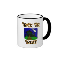 Trick oder Leckerei (Spuk Haus) Teetasse
