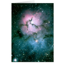 Trifid Nebelfleck-Karte