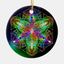 TRINERGY/Rainbow Woman Christmas Ornaments