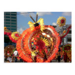 Trinidad-Karneval Postkarte