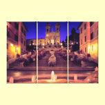 Trinità Dei Monti (Rom) Leinwand-Druck leinwanddrucke