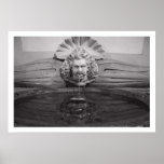 Trinkbrunnen Florenz Posterdrucke
