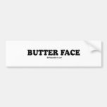 Trinkender Spaß - "Buttergesicht " Autosticker