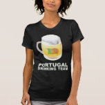 Trinkendes Team Portugals T-shirt